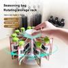 Kitchen Spice Organizer Rack Wall-mounted Punch-Free Spice Bag Holder Seasoning Bag Storage Rack Storage Gripper Kitchen Tools