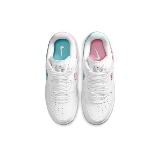 Nike Air Force 1 LXX Белый Розовый Аква 2020 - DC1164-101