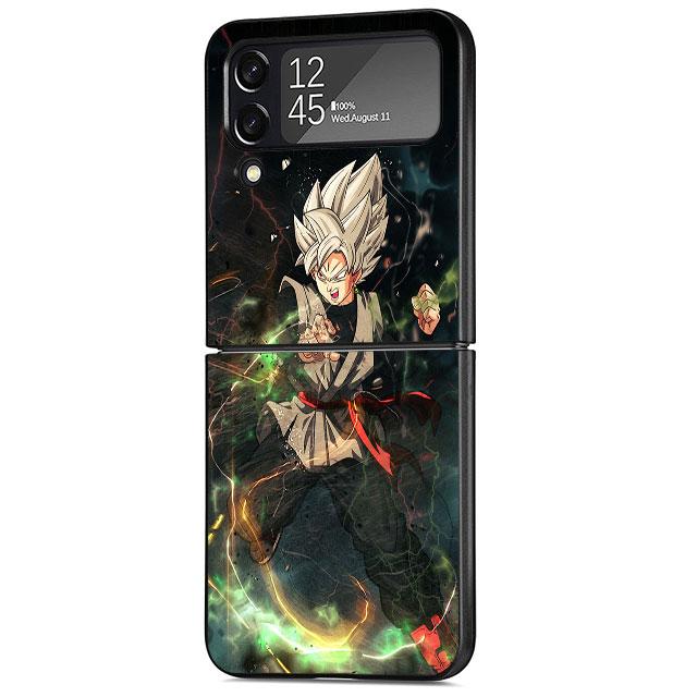 Чехол с логотипом аниме «Дракон» для Samsung Galaxy Z Flip 3 5G ZFlip Z Flip 4 ZFlip3 zflip Flip4 Flip3, черный чехол