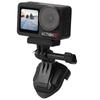 FLYMILE Набор зажимов для ветрового стекла мотоцикла для спортивных камер GoPro Hero 13/DJI Osmo Action 5 Pro/Pocket 3