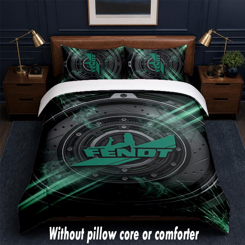 Fendt Design Bed Bedding Set 1 Duvet Cover + 2 Pillowcases Soft Breathable Household Bed Linens