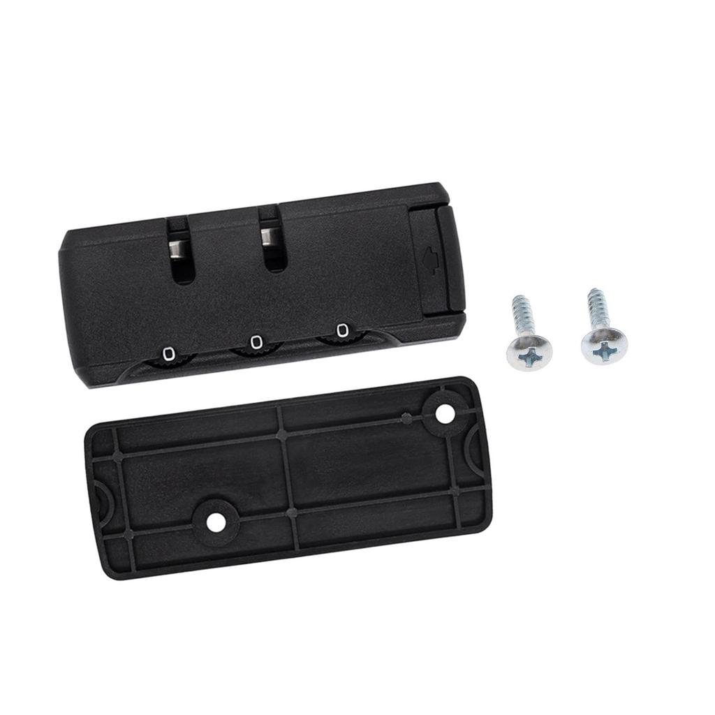 Кодовый замок 3-значный замок для багажа для путешествий Защитите свои сумки с помощью легко устанавливаемой парольной комбинации Простой в использовании