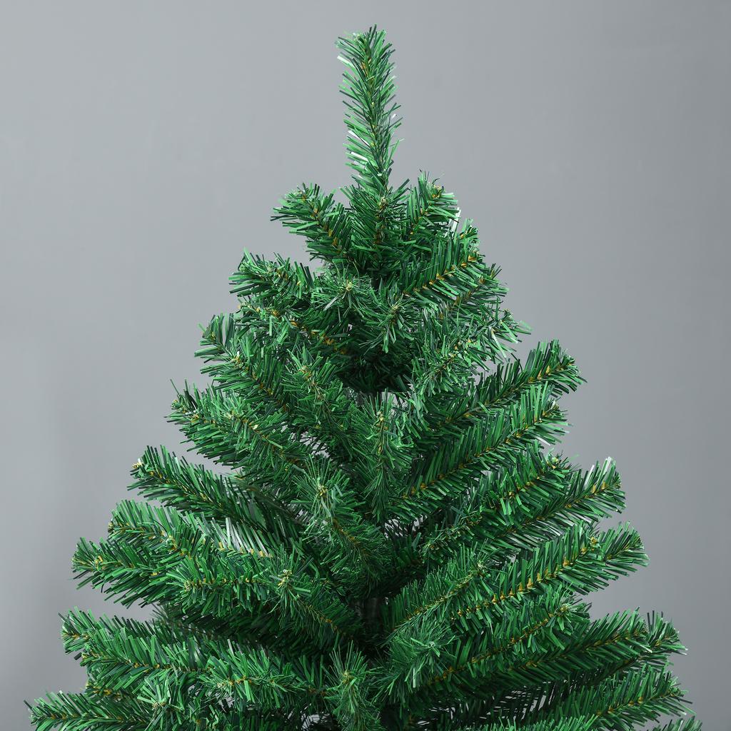 Artificial Christmas tree 180 cm, artificial fir tree with 1000 tips, Christmas tree decoration including metal stand for indoor use