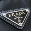 Used PRADA Shoulder Bag 2VH797 Nylon NERO black Triangular plate