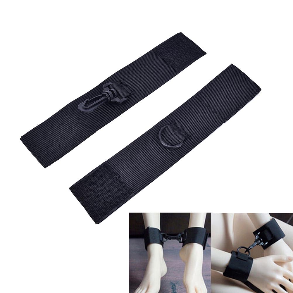 2020 Игры для взрослых Наручники Наручники на лодыжки Ограничения Бондаж Фетиш Раб Для пар Женщины Эротический флирт БДСМ SM Секс-игрушки