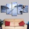 Modular Canvas HD Prints Posters Home Decor Wall Art Pictures 5 Pieces Ski Facility Art  Paintings No Frame