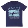 Jaws Unisex Adult Great White Info T-Shirt