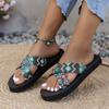 2024 Shoes for Women Hot Sale Open Toe Women's Slippers Summer Rome Mixed Colors Light Outdoor Casual Beach Large Size Slippers