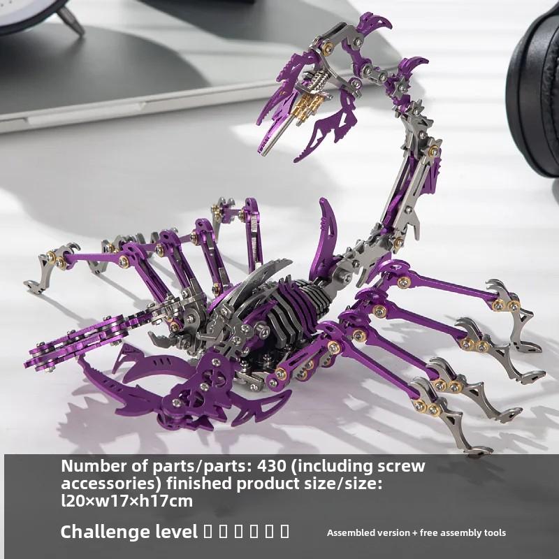 3D сборочный комплект подарки для детей антистресс металлические механические насекомые животные головоломки игрушки своими руками для взрослых P485