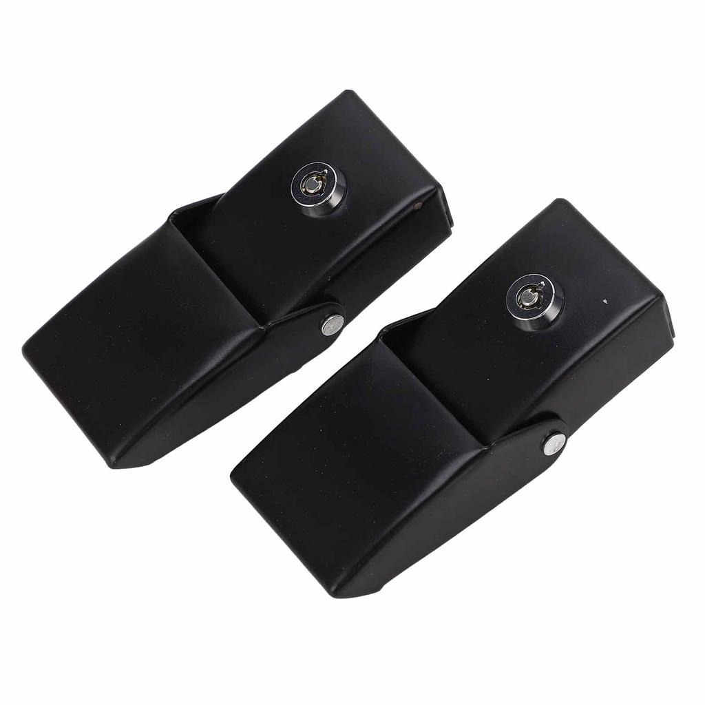 Металлические противоугонные замки капота с ключами для Jeep Wrangler JK 2007-2017