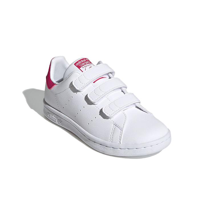 adidas Stan Smith J 'Белый Ярко-розовый' FX7540