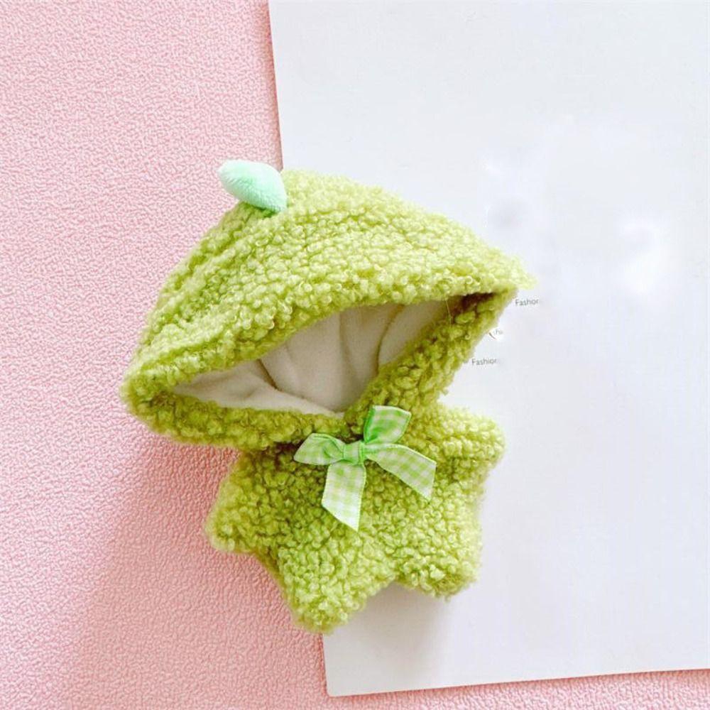 С бантом головной убор кукольная одежда платье милые хлопковые мягкие куклы новый комбинезон 10 см хлопковая кукла