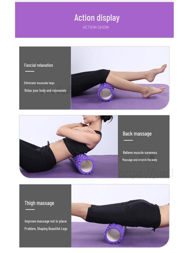 33cm Multicolor EVA Yoga Column for Stretching and Training