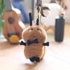 Cute Mini Plush Cockroach Doll Keychain With Ultra Soft Short Fur Material