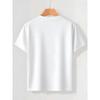 European size Short Sleeved T Shirt for Boys And Teens Featuring Crew Neck Stylish And Versatile for Everyday And Outdoor Use
