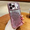 Подходит для Apple 17 ProMax Блестящий Павлин Мобильный Чехол Стразы iPhone 16 Новый Высококлассный Сенсорный 15 Защитный Чехол