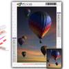 Diamond Embroidery Hot Air Balloon 5D DIY Diamond Painting Cross Stitch Rhinestone