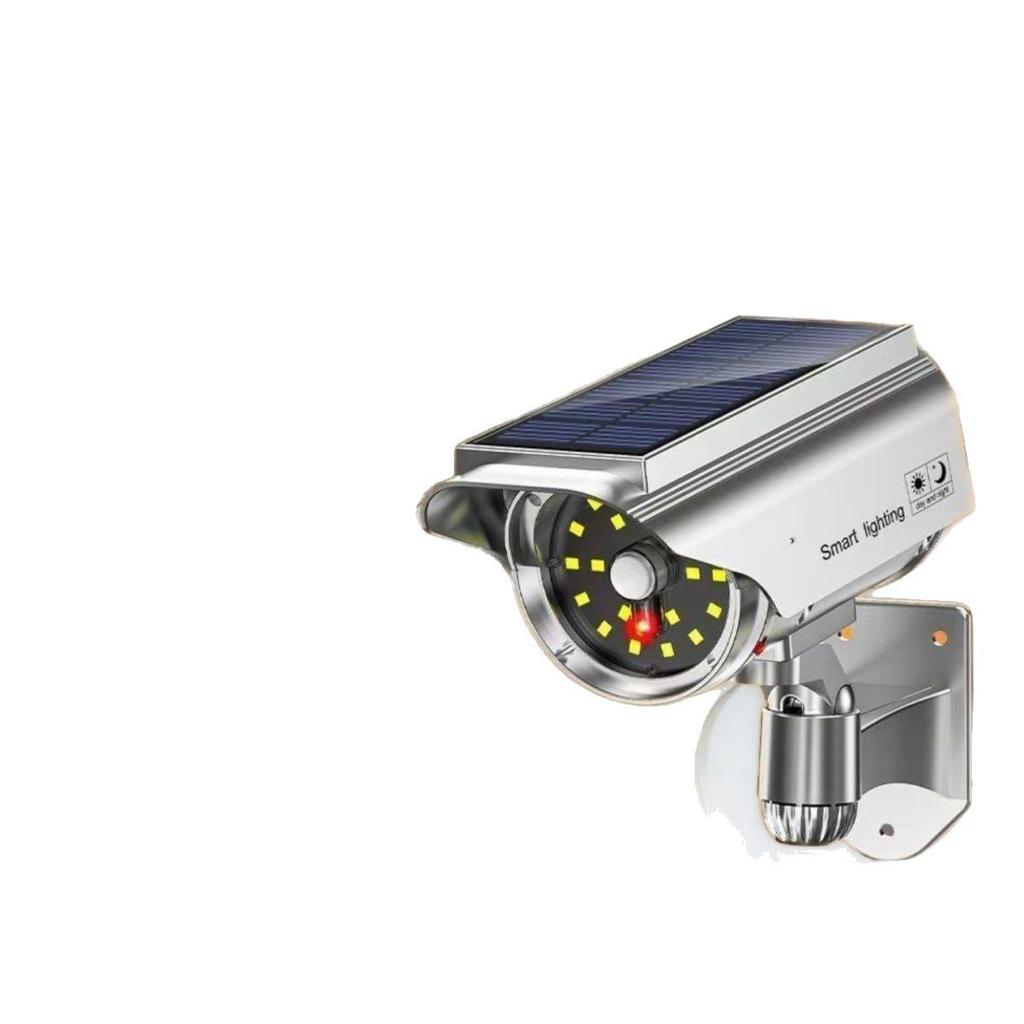 Solar-Powered Outdoor Security Camera with Voice-Activated Alarm and Motion Detection