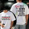 Vintage Tshirt When Life Gets You 1 Down 5 Up Motorcycle Shift Print Unisex T Shirt New Fashion Tee Tshirt Motorcycle Day Tops