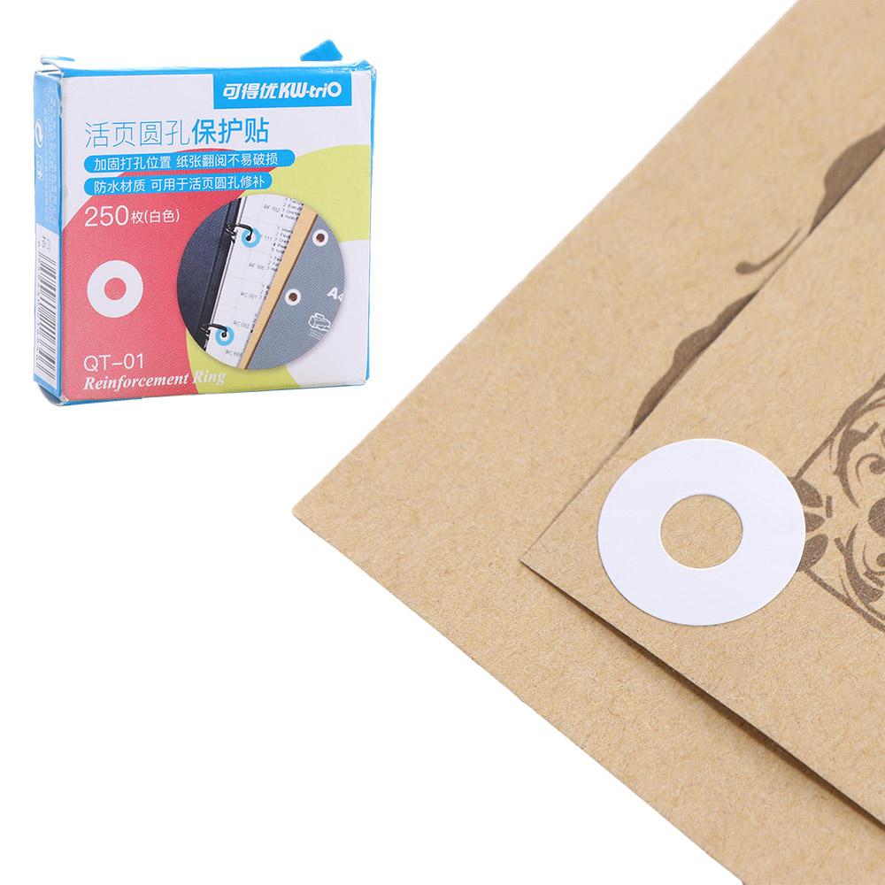 Student 15mm Loose Leaf Reinforcement Ring Hole Reinforcement Labels Round Stickers Binding Paper Sticker Hole Punch Protector