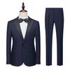 Men's Slim Fit Tuxedo Suit for Weddings and Formal Events