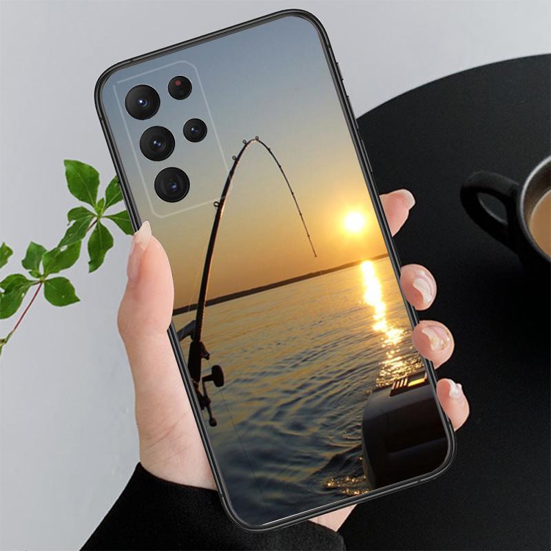 Чехол для телефона с рыболовными снастями для Samsung A52S A21S A33 A23 A13 A14 A32 A52 A53 A54 A51 A71 A15