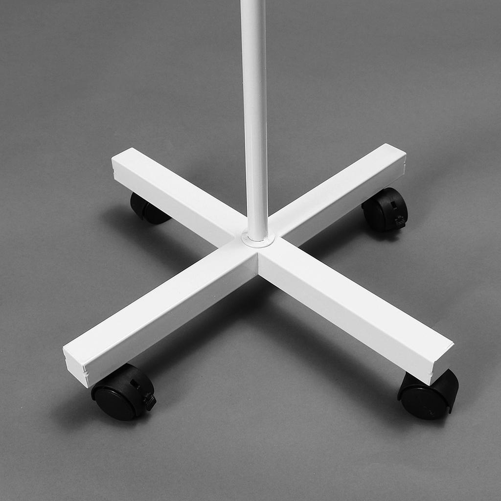 7-уровневая стойка для демонстрации носков, шляп, кепок, париков, шарфов, браслетов, подвесок с 70 крючками. Полка-стойка. Белая/Черная. Новая. Вращающаяся стойка