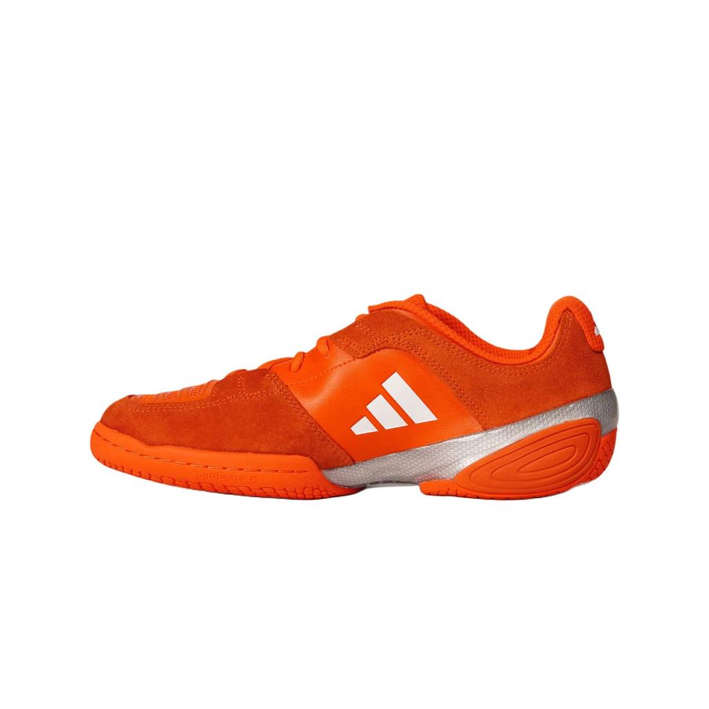 adidas Нескользящие, износостойкие, дышащие низкие тренировочные кроссовки унисекс Оранжево-белые HQ0284