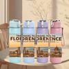 1PC Florence City Italy Landscape Print 750ml Color Plastic Sports Water Bottle Leakproof Flip Straw Lid Suitable for Sports Office Home Use