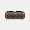 [Pre-Owned] Papillon Trunk Monogram Chain S-Lock Closure Coated Canvas With Leather Trim Shoulder Bag - Very Good #1IJCEMJ
