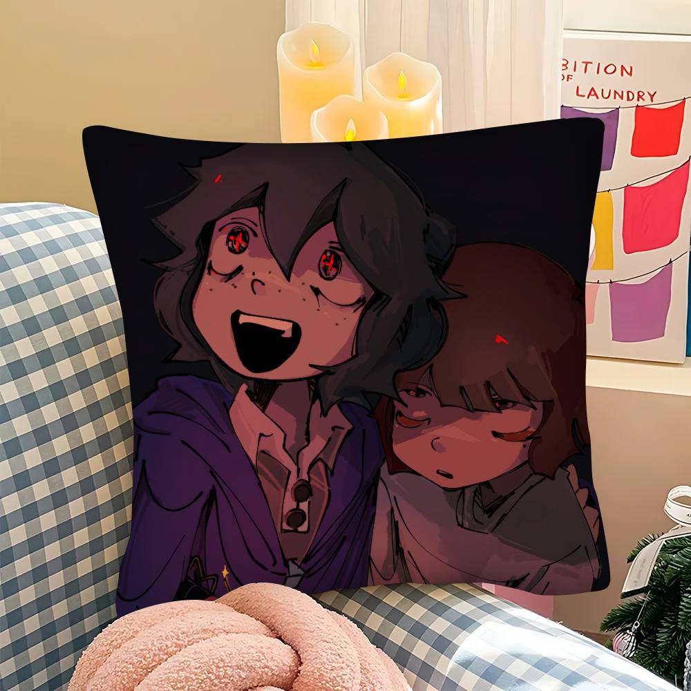 pc Will Mike Byler OOnewheatmark Pillow Case Fashion Square Pillowcase Bedroom Sofa Room Ins Decoration Leisure