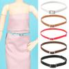 Super Mini Long 20cm Width 5mm Doll Belt Bjd Doll Clothes DIY Doll Accessories Artificial Leather