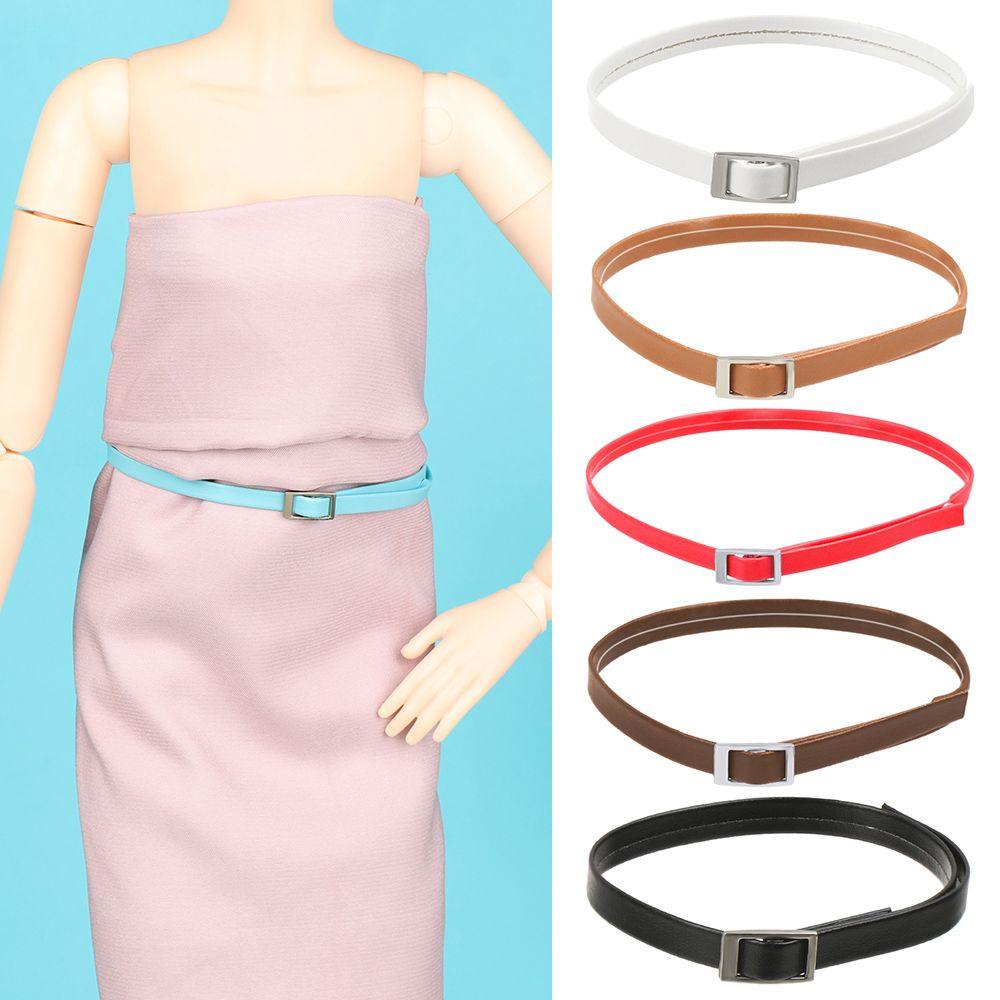 Super Mini Long 20cm Width 5mm Doll Belt Bjd Doll Clothes DIY Doll Accessories Artificial Leather