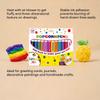 Popcorn Pen Set: Smooth and easy to color, creative DIY decoration for notebooks, greeting cards, and doodling stationery pen set