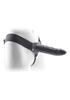 Real Rapture Strap On Hollow Vibration 20.5cm Black