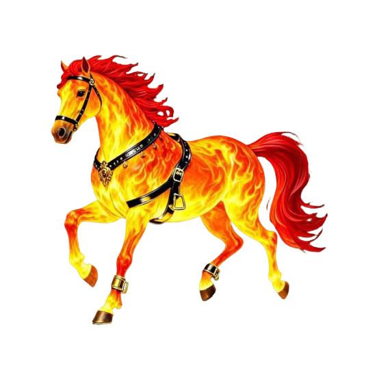 2D Плоская Лошадь Автомобильный Подвесной Орнамент Акриловая Лошадь Шарм для Зеркала Заднего Вида Праздничные Зимние Подвесные Аксессуары для Рождественской Елки Автомобильный Интерьер Стена Окно