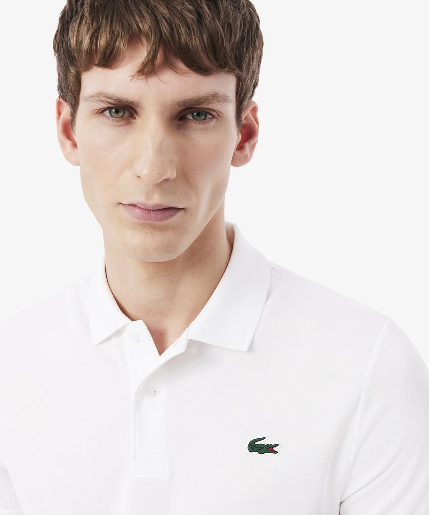 LACOSTE Men'S Daniil Medvedev Short Sleeve Polo Shirt Dh9985-56G 001