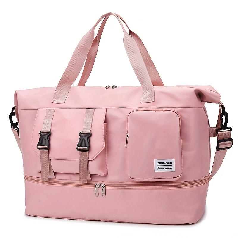 Дорожная сумка-дафл большой вместимости, многофункциональная, с несколькими отделениями, прочная нейлоновая спортивная сумка