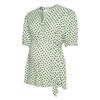 Mamalicious Womens/Ladies Hearts Maternity Puff Sleeve Blouse