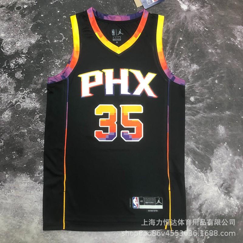 Basketball Jerseys - Suns Booker 1 Durant 35 Timberwolves Edwards 5 Breathable Sports Shirts