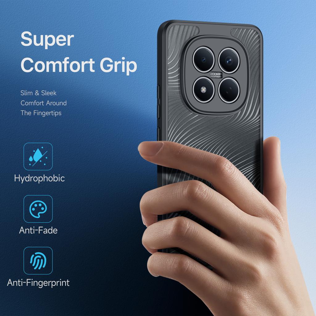 Для Xiaomi Redmi Note 15 Pro 4G (Глобальный) Чехол DUX DUCIS Серии Aimo TPU+PC Матовый Ударопрочный Чехол для Телефона (Сертификация REACH)