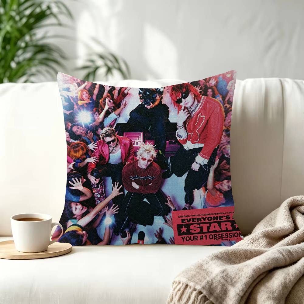 SSeconds of Summers SOS Cushion Cover Pillowcase Upholstery Sofa Throw Pillow Home Decor Pillowcas