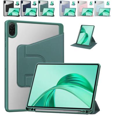 Чехол для Honor Pad X8a, чехол 11" Trifold PU кожаный акриловый чехол-подставка для Honor Pad X8a X 8a с держателем для карандаша