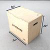 Longchan Fitness Wooden 3-in-1 Plyo Box