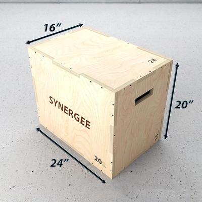 Longchan Fitness Wooden 3-in-1 Plyo Box