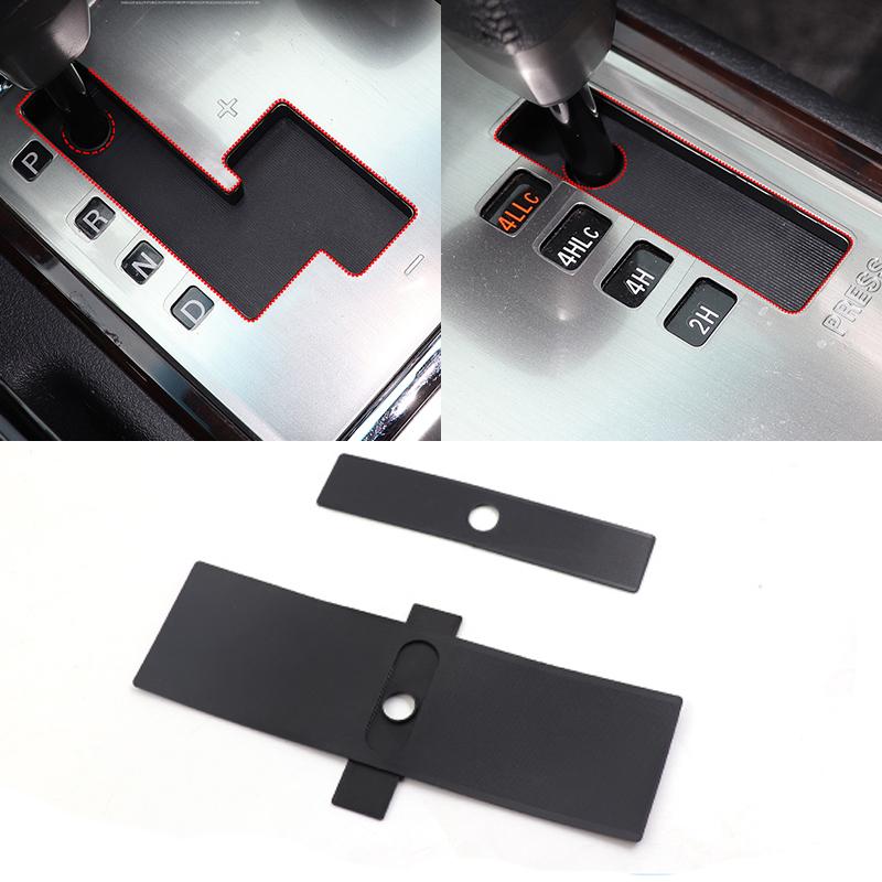 For Mitsubishi Pajero V93 V80 V87 V97 For Montero V73 V77 Car Shift Panel Dust Cover Shift Lever Panel Trim Strip Accessories