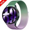 22 мм 20 мм Миланский сетчатый ремешок для Samsung Galaxy Watch 7-FE-5-pro-6-4-Classic магнитный металлический браслет ремешки Huawei GT 4-3-2-2e