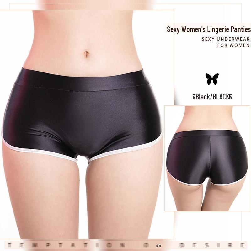 Sleek Low Waist Sporty Hip-Lifting Short Shorts: Tempting, High-Elastic