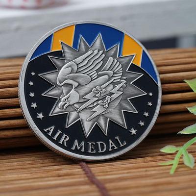 Почетная авиационная медаль ВВС, памятная медаль, коллекционные монеты для военных энтузиастов, орнаменты, позолоченные монеты, монеты, подарки на кончиках пальцев