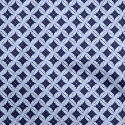 Ткань Cotton Flex Blue, азиатские товары для квилтинга, шитая ткань с принтом, ярд 40 дюймов